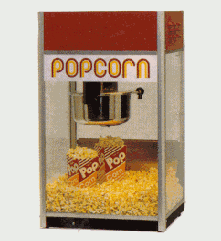 Popcorn Machine Cart - Piedmont Party Rentals