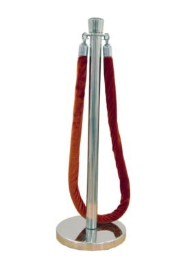 Chrome Silver Stanchion