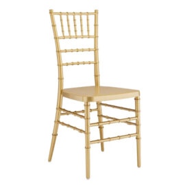 Chiavari chair, gold