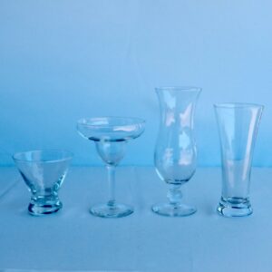 Cocktail glasses