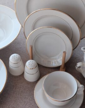 Gold Band Dinnerware