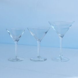 Citation martini glasses