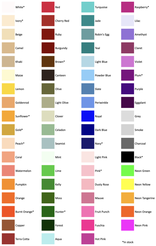 special order linen swatches