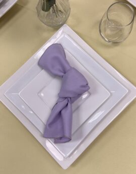 Square dinnerware