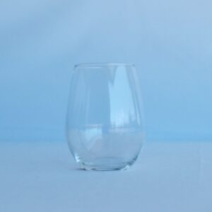 Stemless wine glass 12 oz