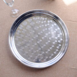 Stainless steel swirl trays