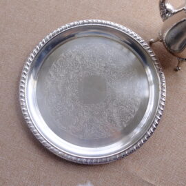 Silver tea trays