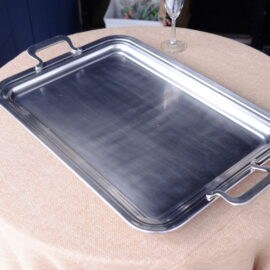 Polished cast aluminum platters