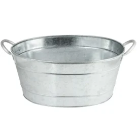 Galvanized tub